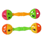 Double-Head Bell Ball Rattle